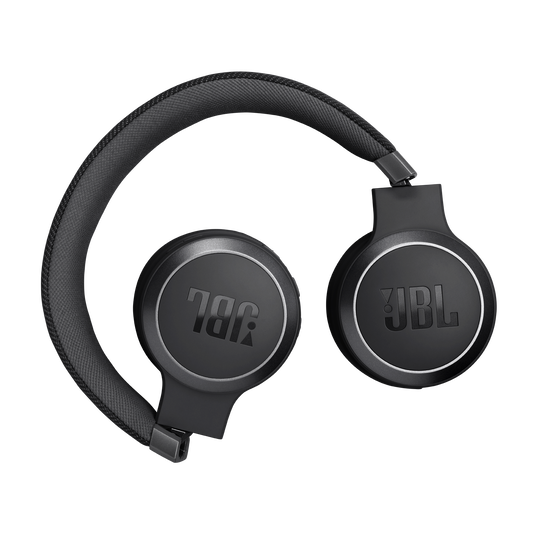 JBL Live 670NC - Black - Wireless On-Ear Headphones with True Adaptive Noise Cancelling - Detailshot 4